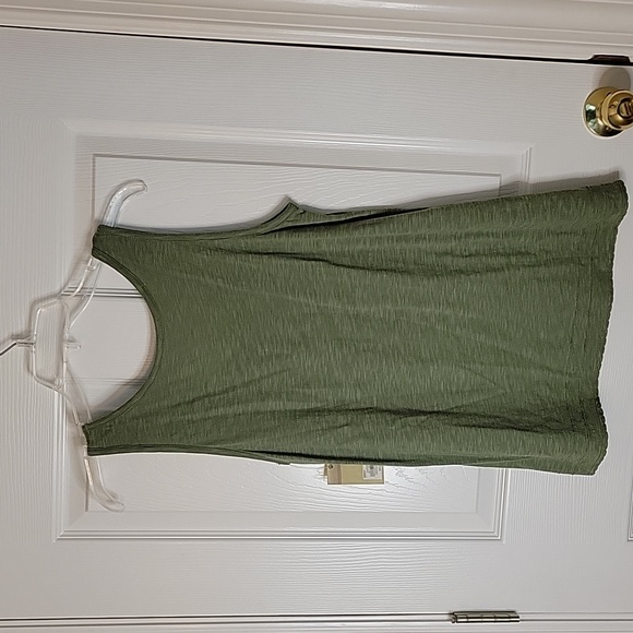 Sonoma Life & Style Tank Top New Small Olive Green - Picture 4 of 5